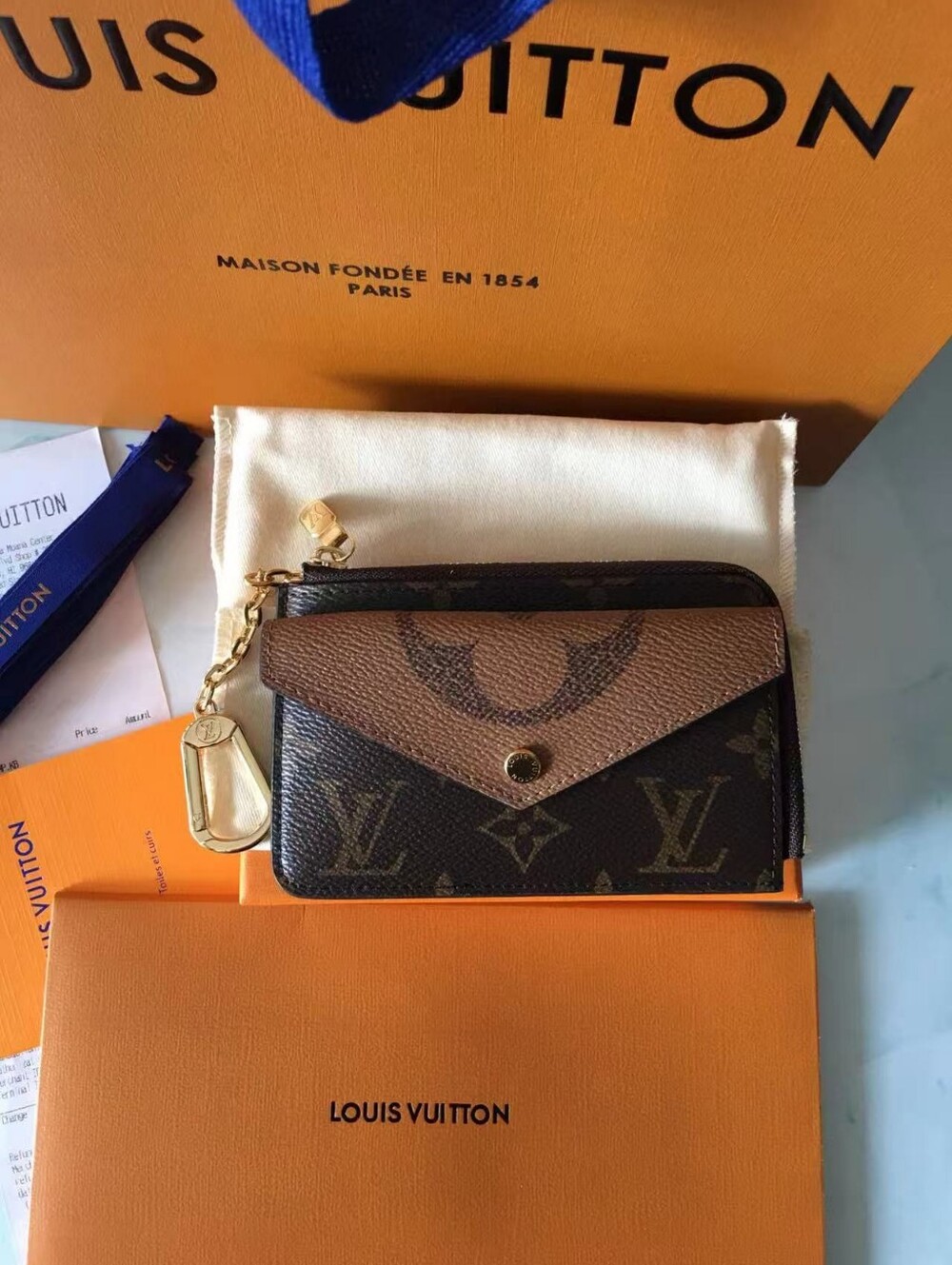 Louis Vuitton Card Holder Recto Verso